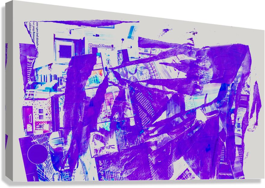 Posturing paint  Canvas Print