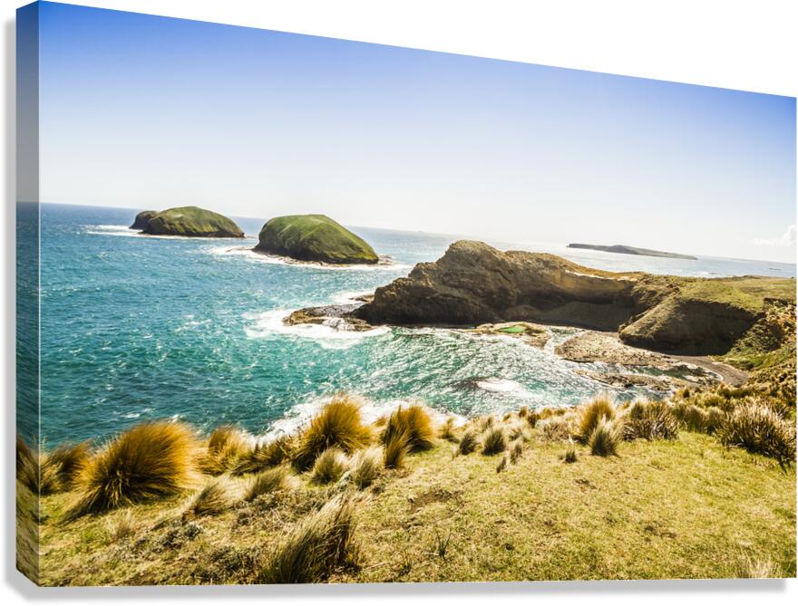 Rocky ocean capes Canvas Print