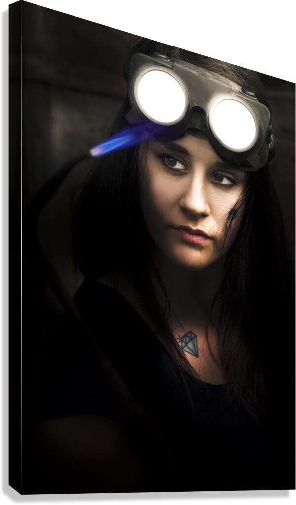 Welding Canvas Print
