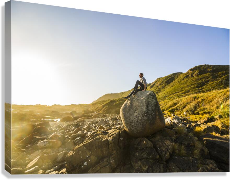 Boulder bay Canvas Print