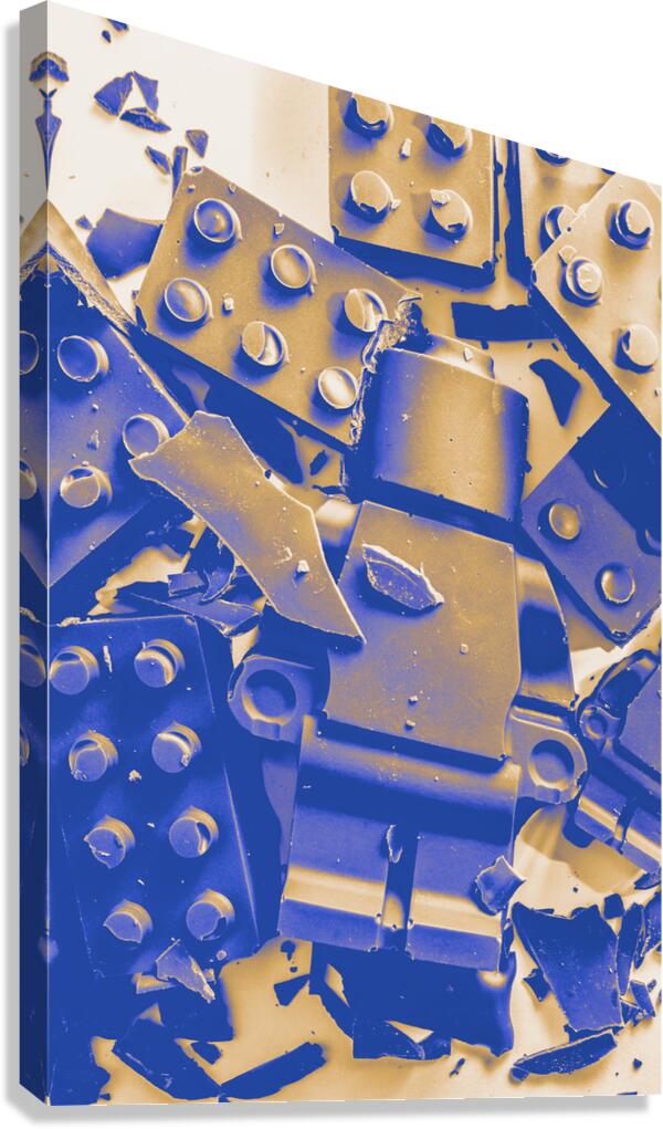 Choc blocked Canvas Print