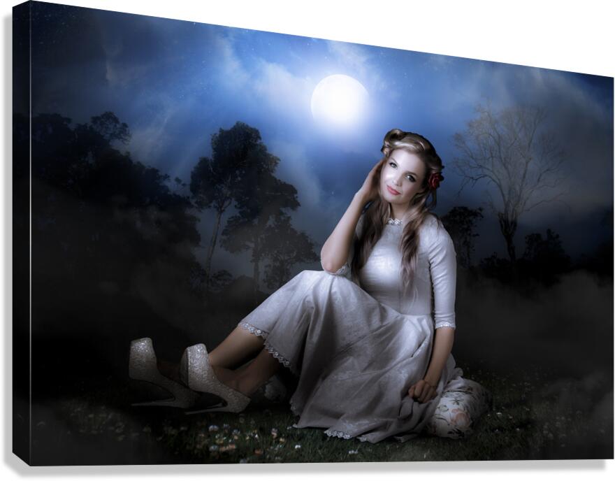 Vintage Beauty In Nature Canvas Print