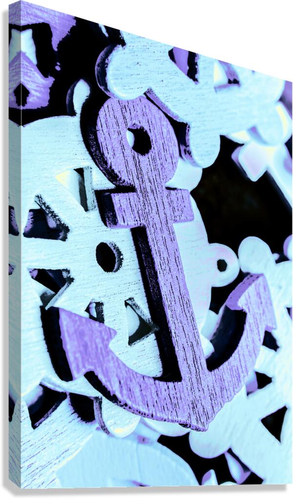 Hooked on sea travel Canvas Print