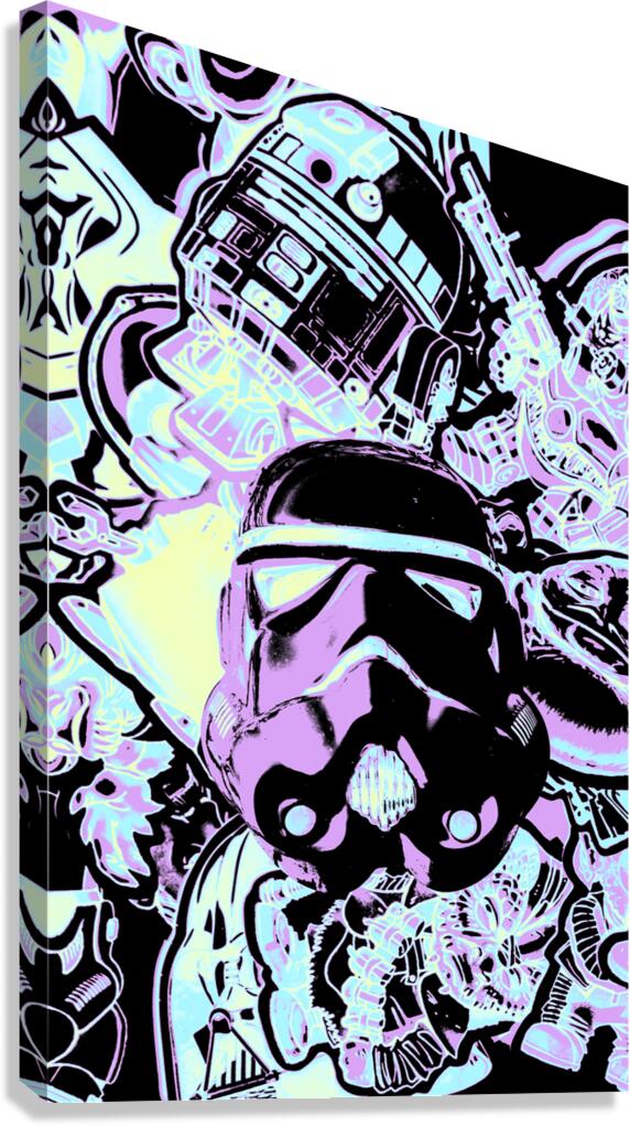 Cinematic sci-fi Canvas Print