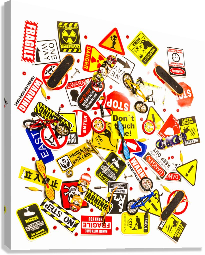 Care-free-style Canvas Print