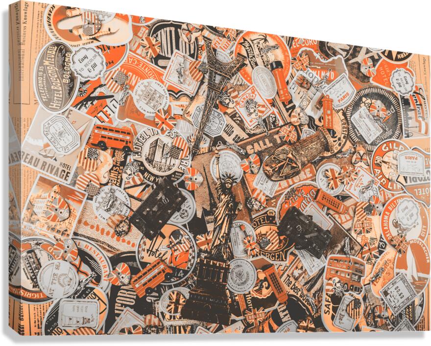 Souvenirs Canvas Print