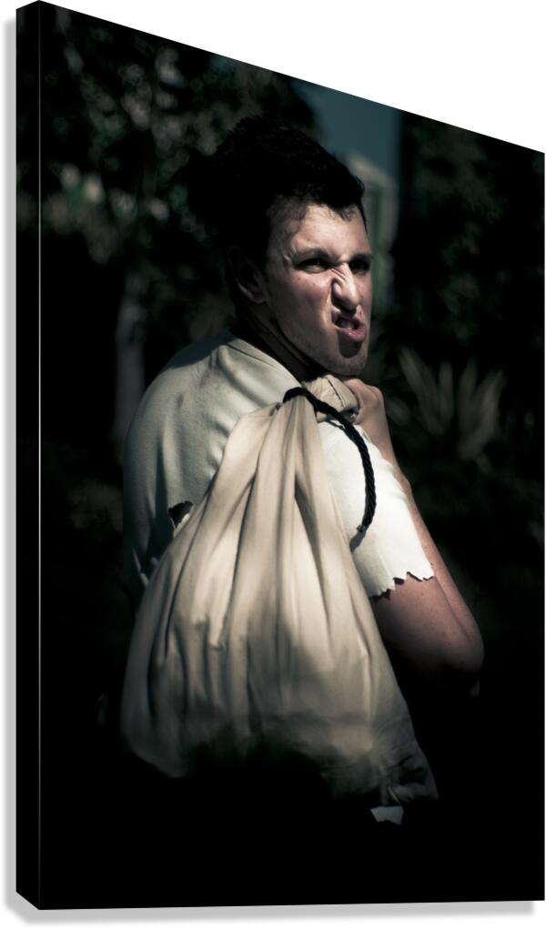 Sacked Canvas Print