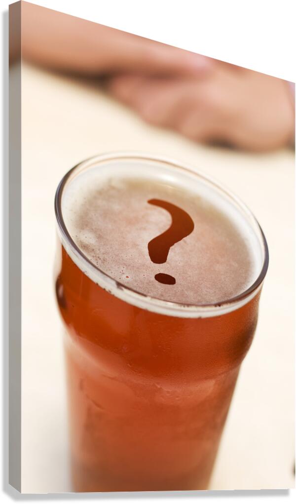 Beer? Canvas Print