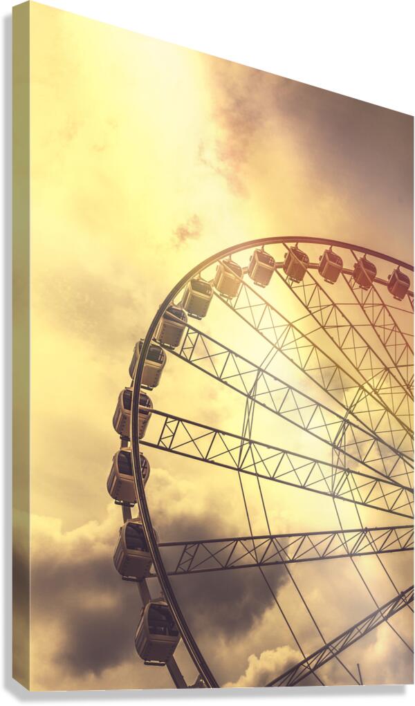 Riding high Canvas Print