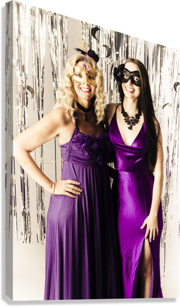 Midnight masquerade Canvas Print