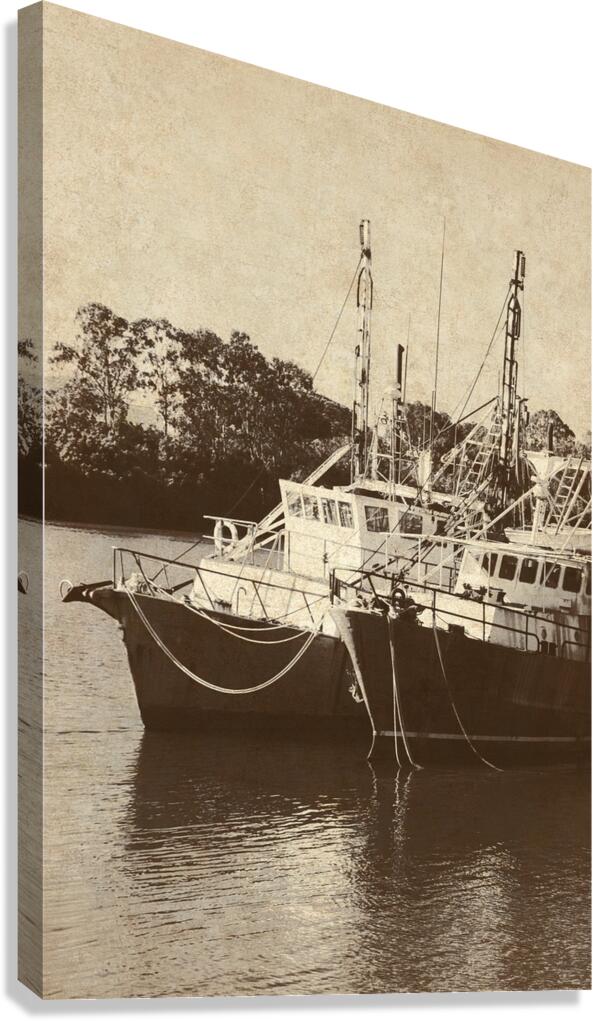 Old quay  Canvas Print