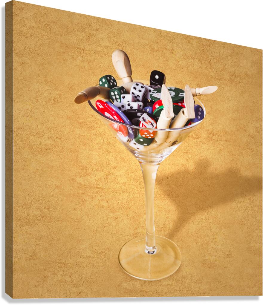 All in Canvas Print