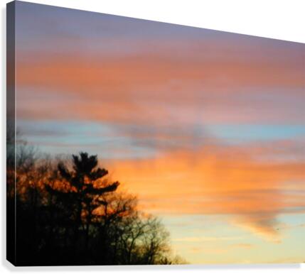 Fiery Sky Canvas Print
