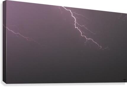 Lightning Energy Canvas Print