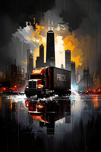 Chicago Trucking Scene 16