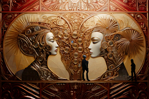 Art Deco Women 4