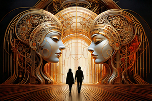 Art Deco Women 3