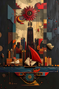 Chicago Skyline Sailing 20