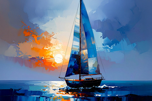 Sailboat Painting 1