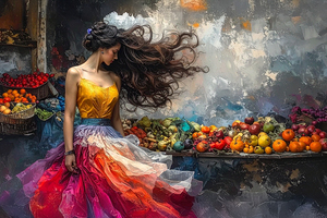 Woman at the Market 1