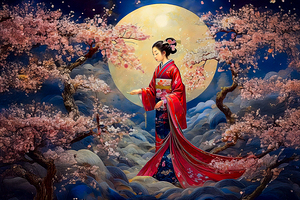 Geisha landscape 1