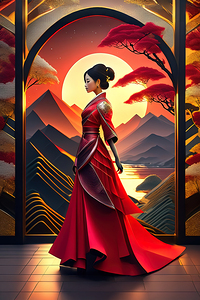 Beautiful Geisha 9
