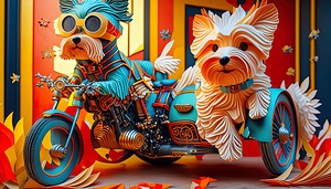 Groovy Motorcycle 1 1