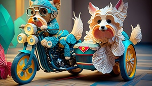 Groovy Motorcycle 1 7