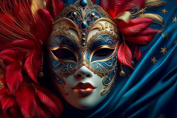 Venetian Mask 3 Print