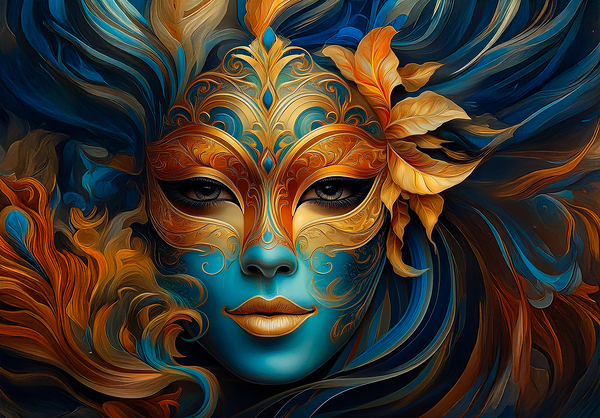 Venetian Mask 1 Print