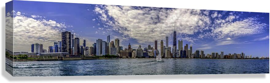 Chicago Skyline 2 Canvas Print