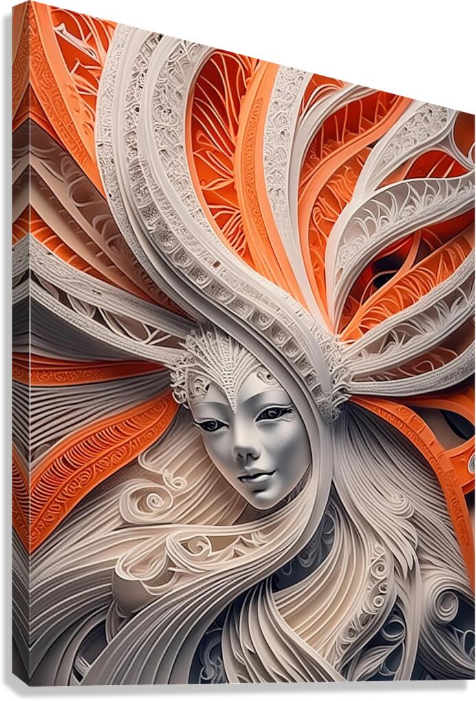 Digital 11 Canvas Print