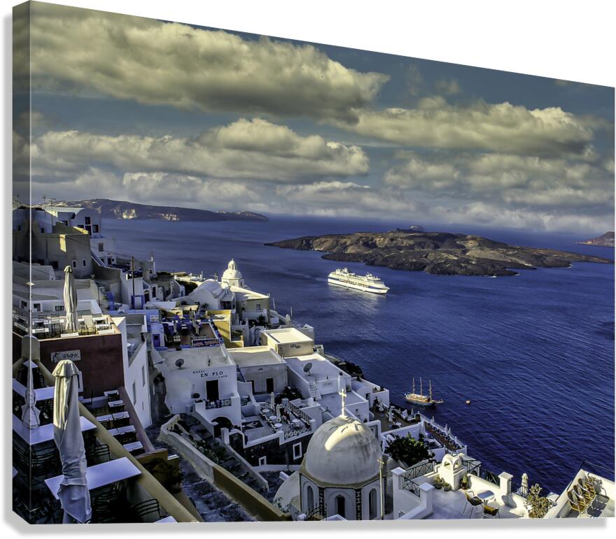 Santorini 2 Canvas Print