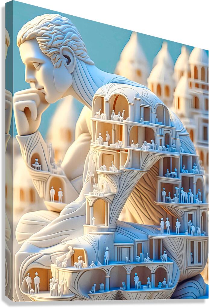 Abstract 40 Canvas Print