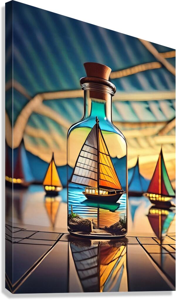 Sail Boats 7 Canvas Print