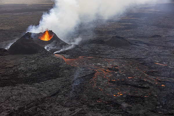 Volcano Print