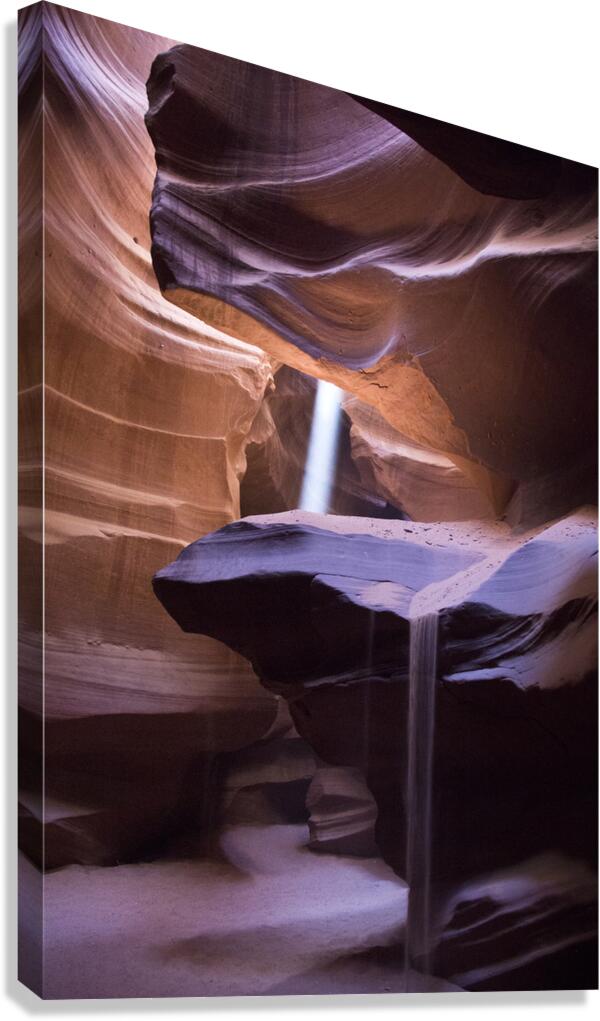 Slit Canyon Canvas Print