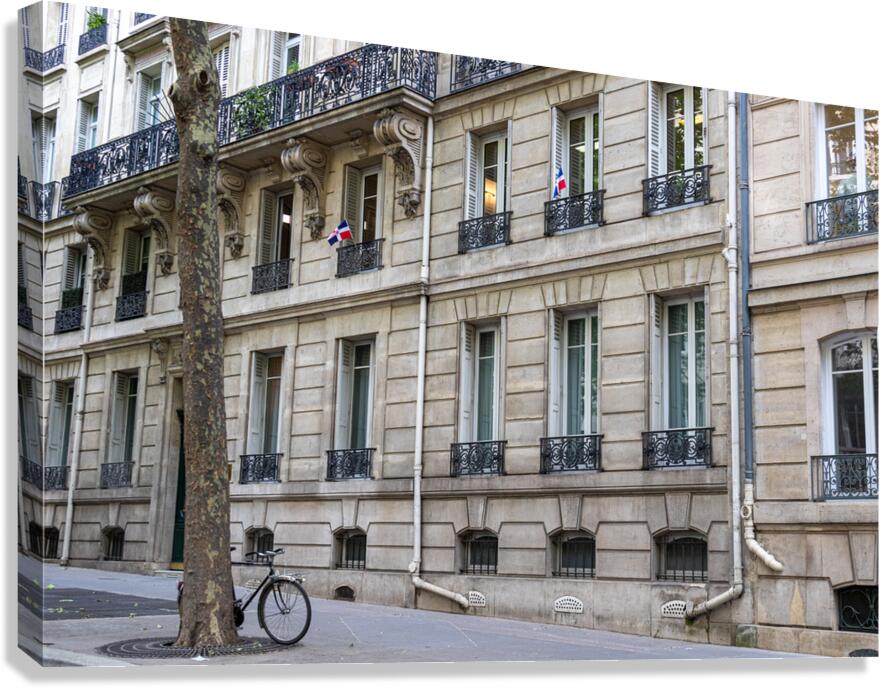 Paris Scene Canvas Print