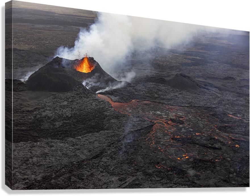 Volcano Canvas Print