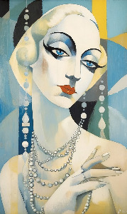 Serious Chic: Sophisticated Style Acrylic Print for Modern Home Decor