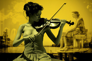 Melodic Serenity: Harmony Haven Acrylic Print for Tranquil Wall Decor