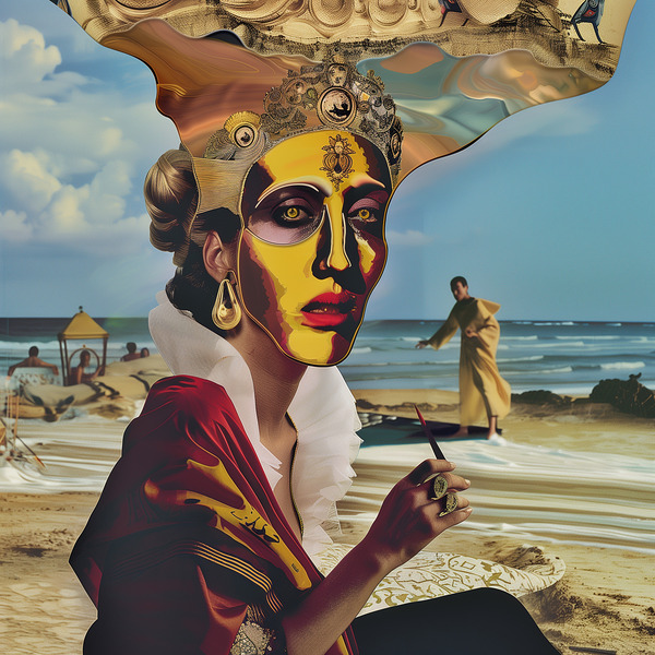 Creative Fusion: Surreal Wall Art Print in Acrylic - Captivating Home Decor by Design Delight - Unique Artistry Print