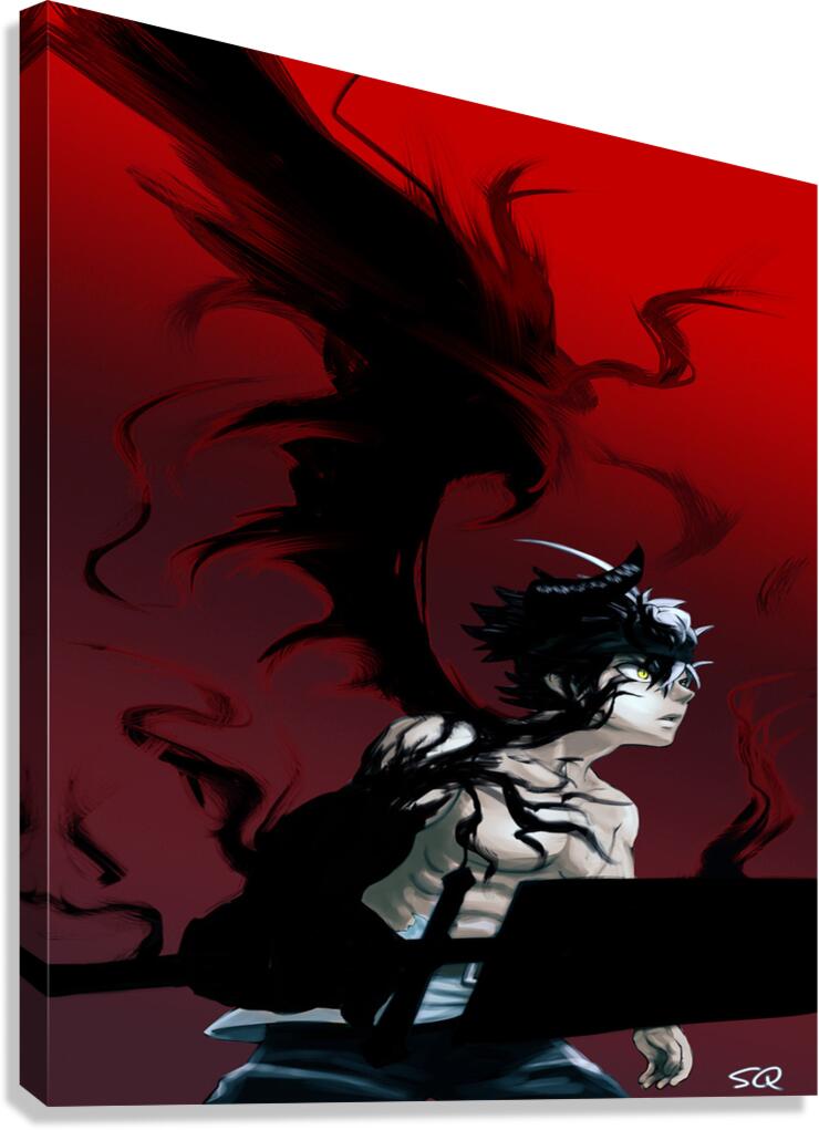 black clover Canvas Print