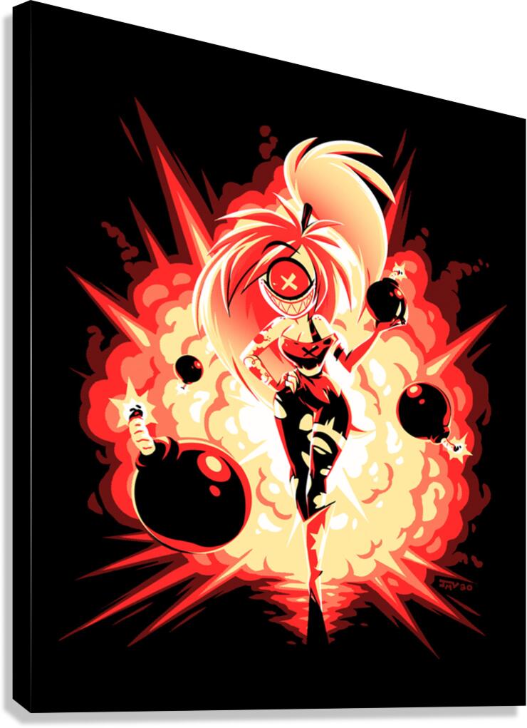 hazbin hotel Canvas Print