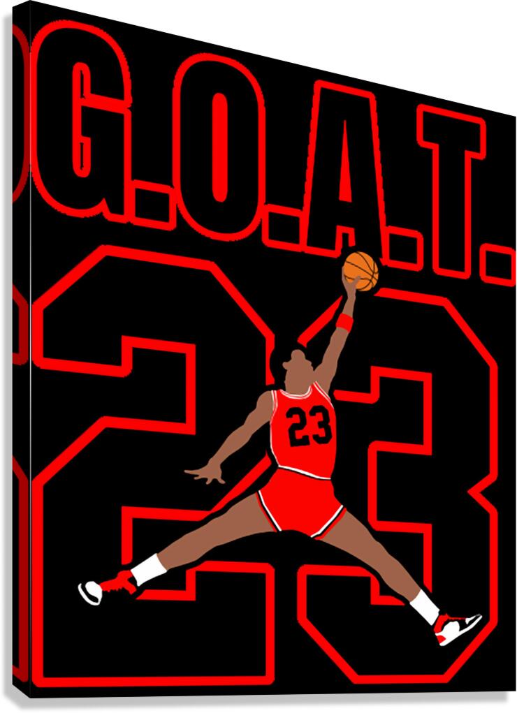 G.O.A.T. 23 Canvas Print
