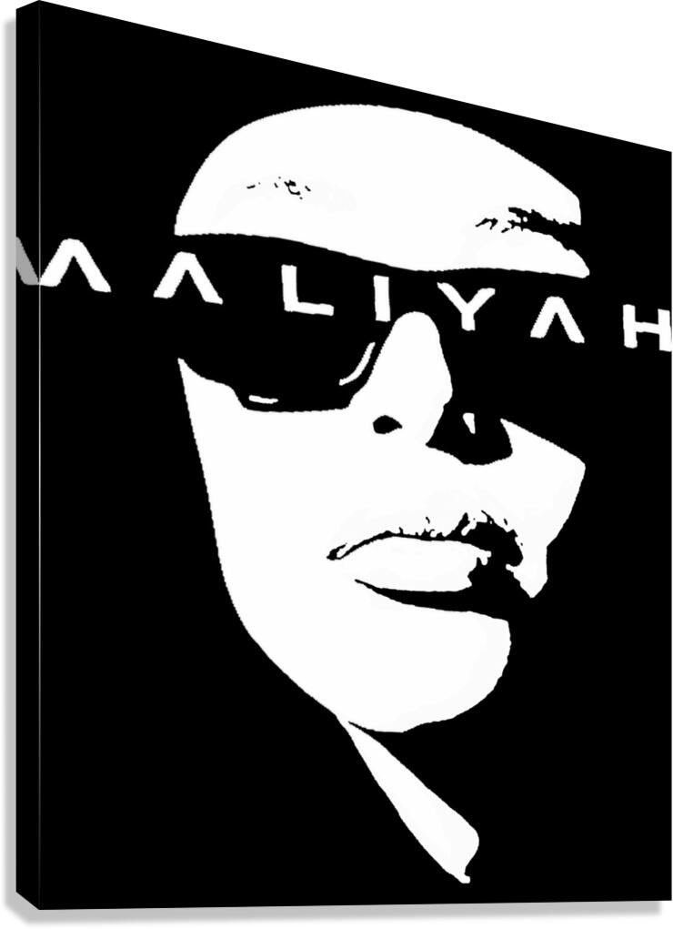 AALIYAH Canvas Print
