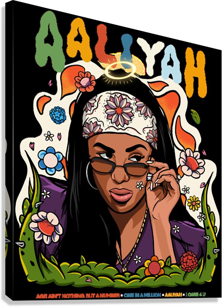 Aaliyah Canvas Print