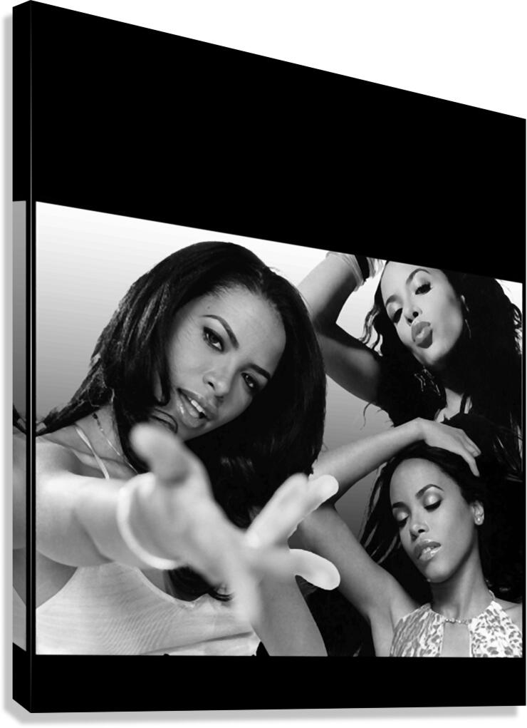 AALIYAH Canvas Print