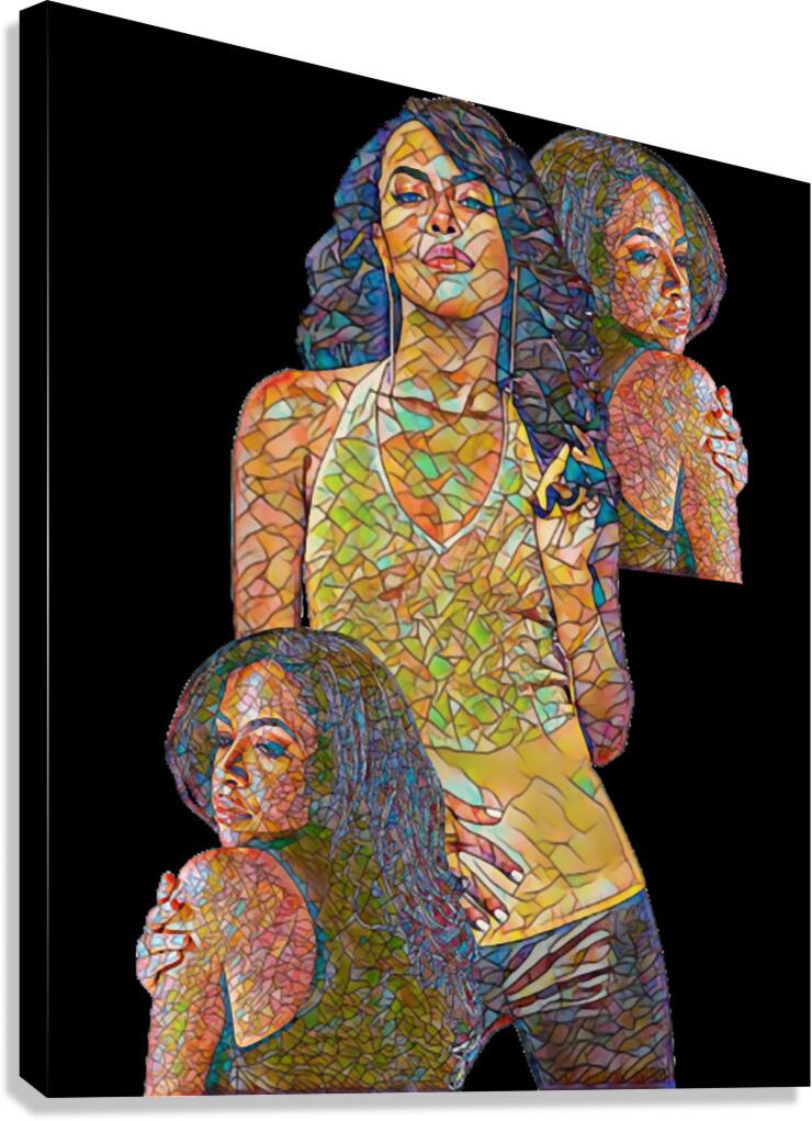 Aaliyah Canvas Print