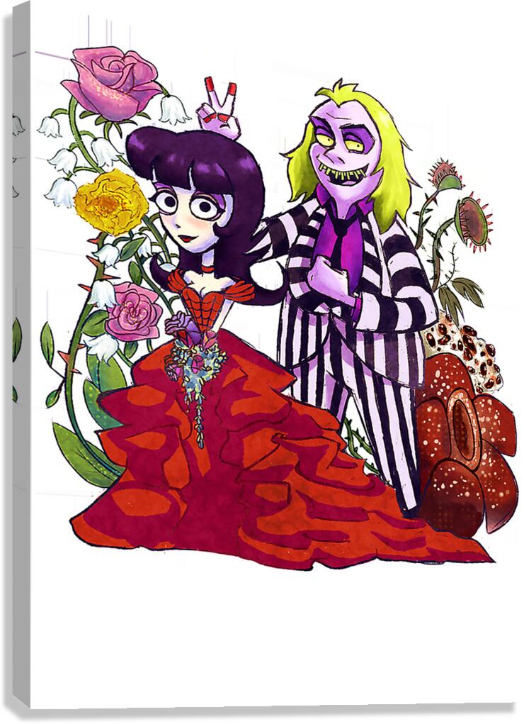 Beetlejuice 13 Canvas Print